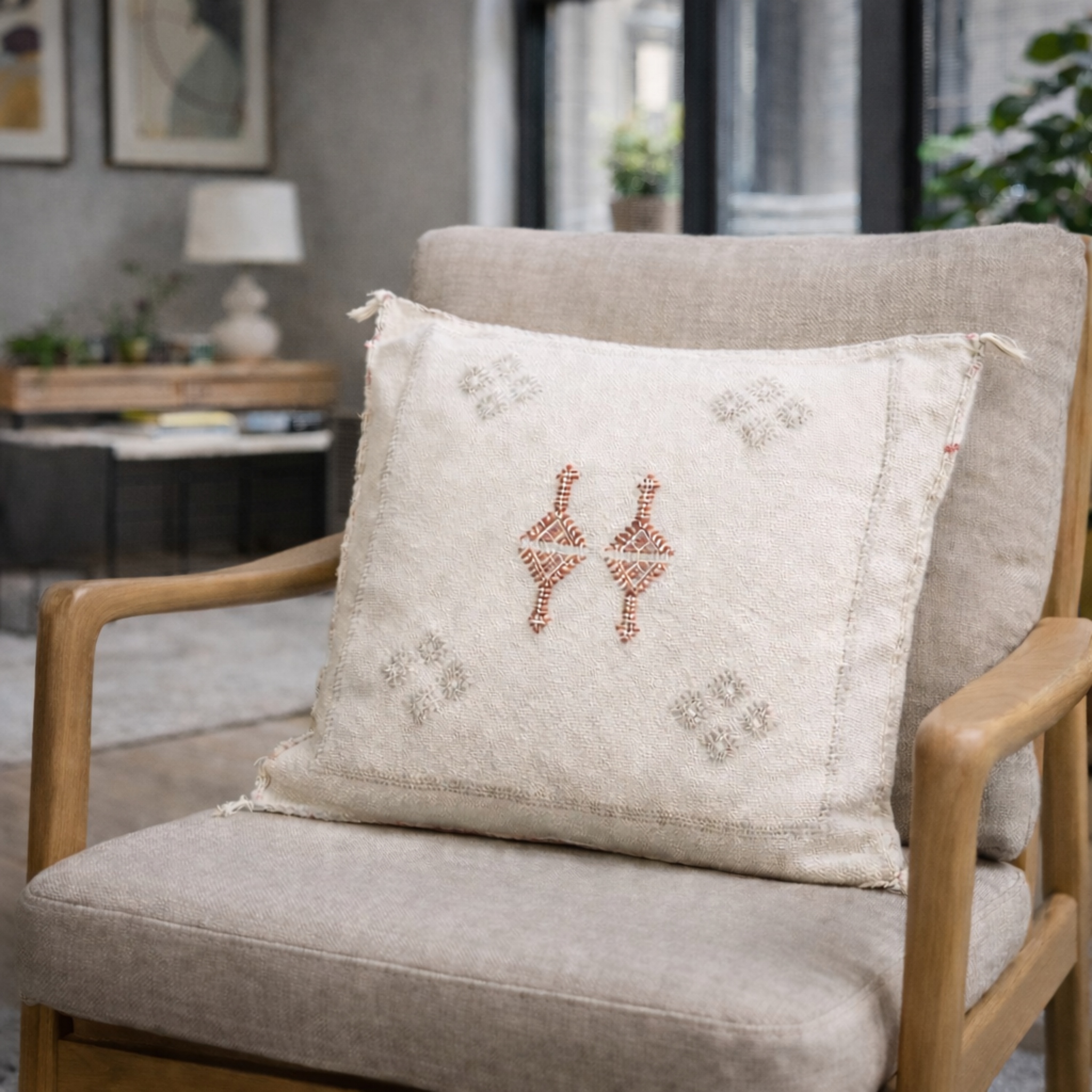 Kaktussilke pudebetræk - Sandra - Billede 2